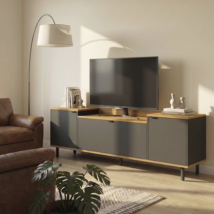 Rack Tv 40" Brooklyn Negro Miel