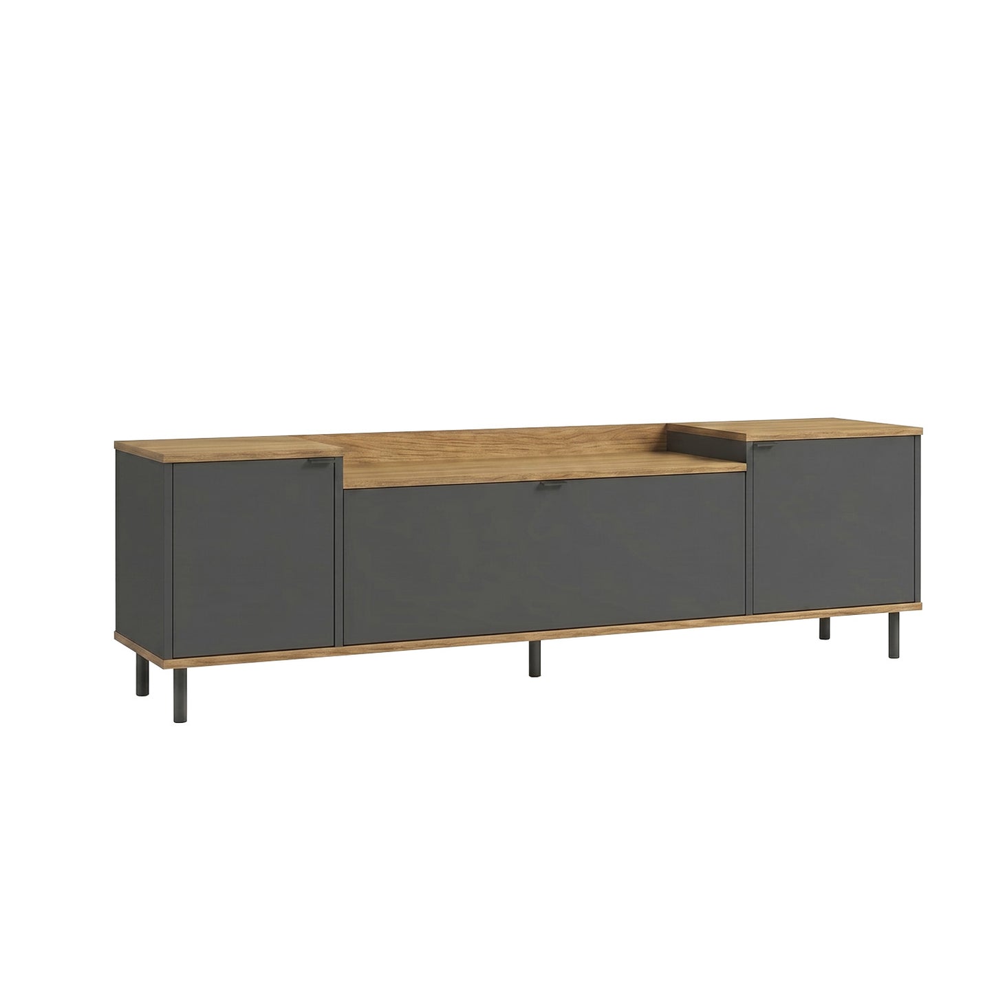 Rack Tv 40" Brooklyn Negro Miel