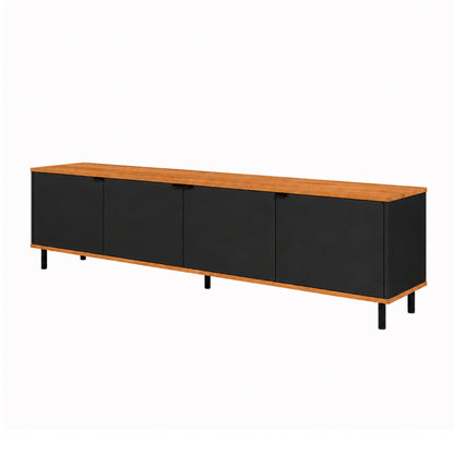 Rack Tv 70" Brooklyn Negro Miel