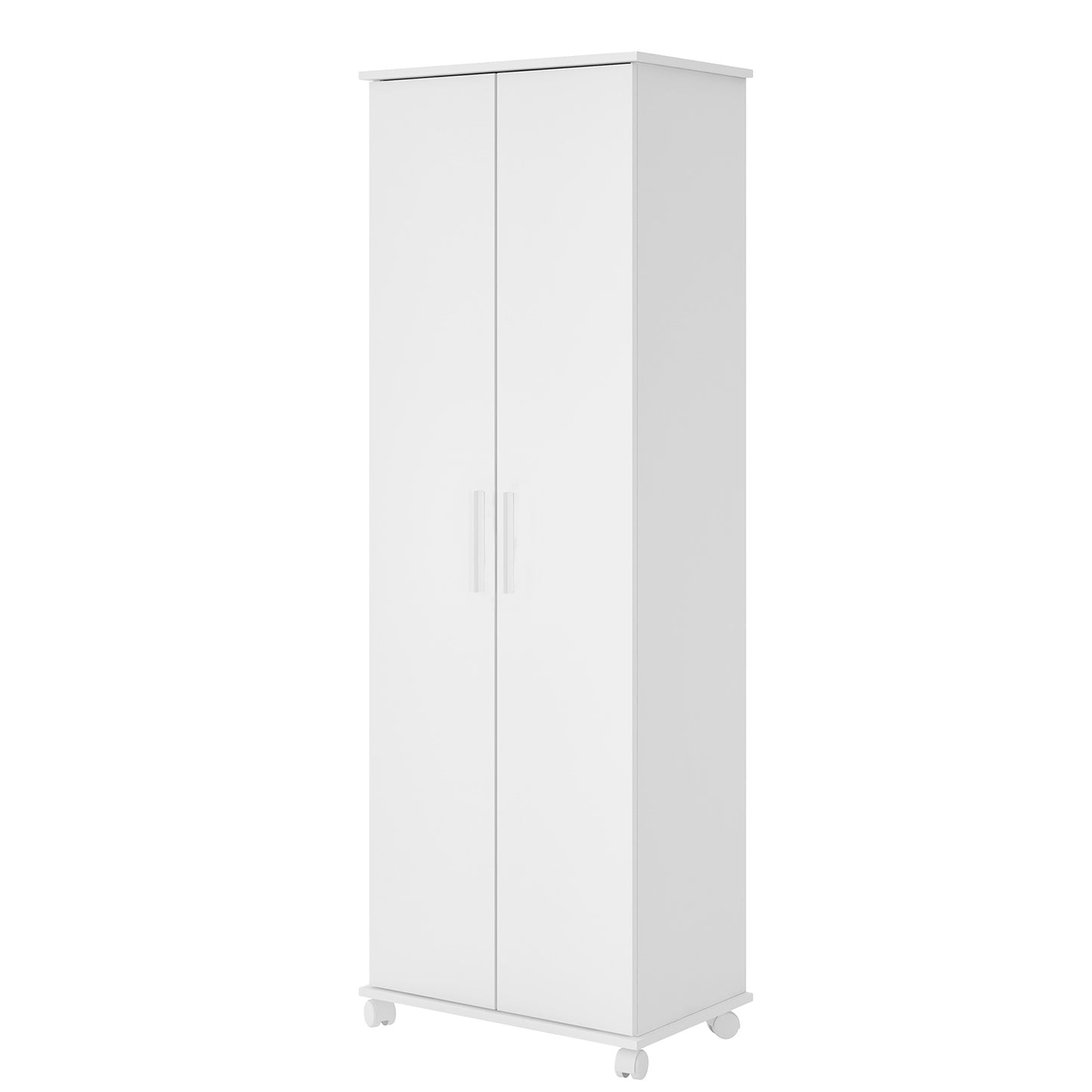 Clóset 2 Puertas 9 Repisas Hoga Blanco