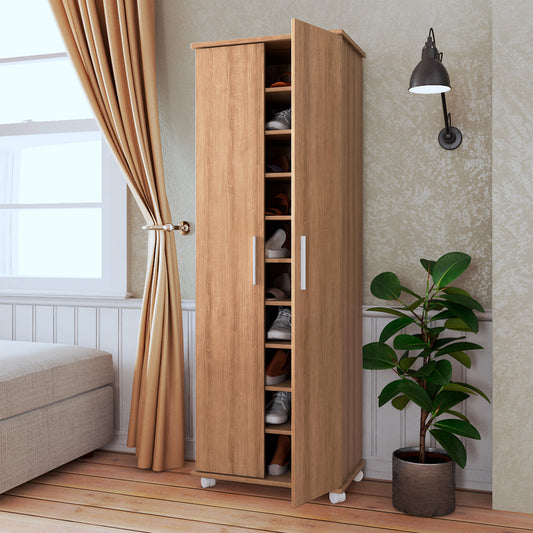 Closet 2 Puertas 9 Repisas Hoga Miel