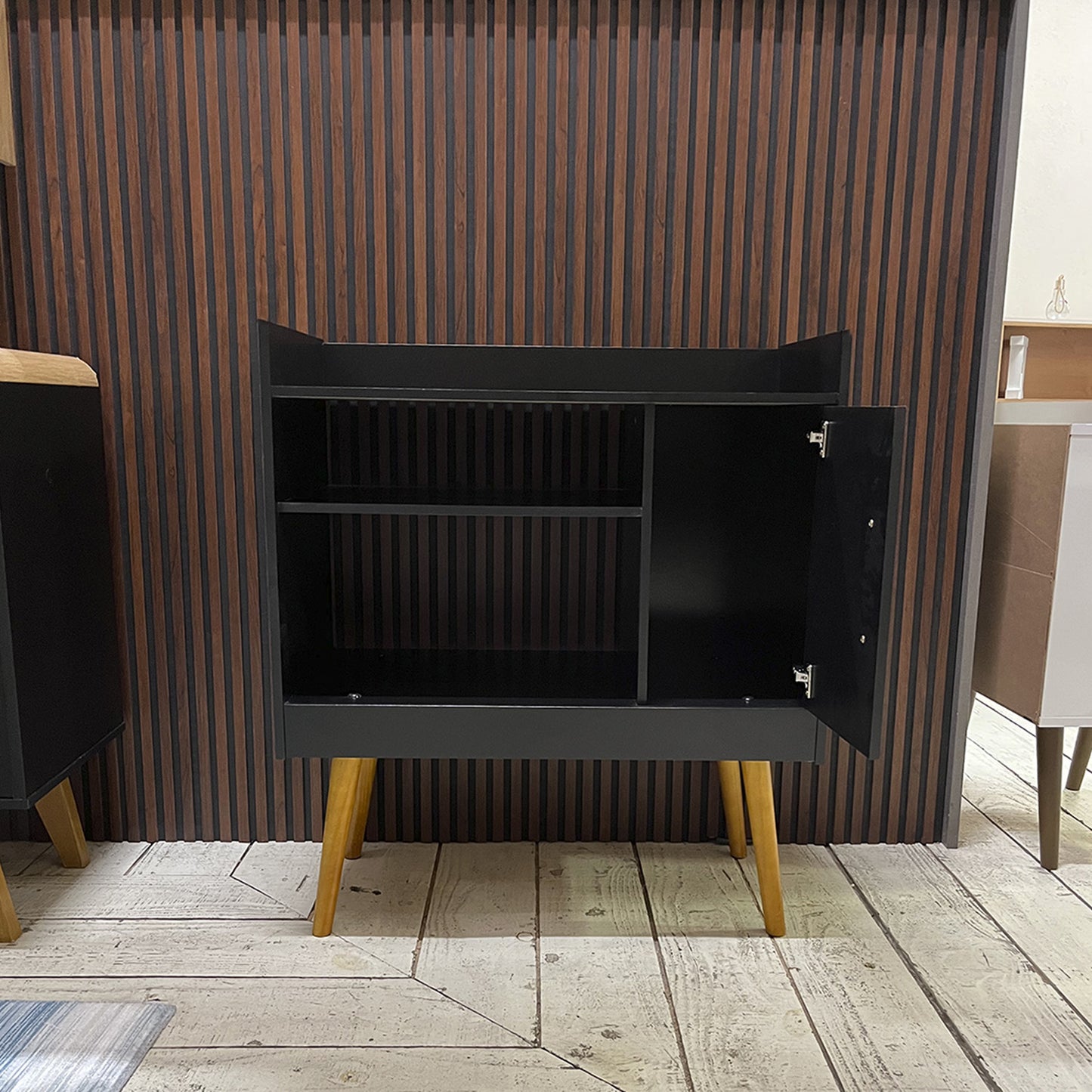 Aparador Arrimo Coffee Negro