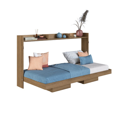 Cama Plegable Horizontal 1,5 Pza Hoga Hanover Miel