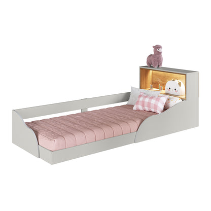 Cama Montessori con luz led 1 Pza Hoga Lille Arena