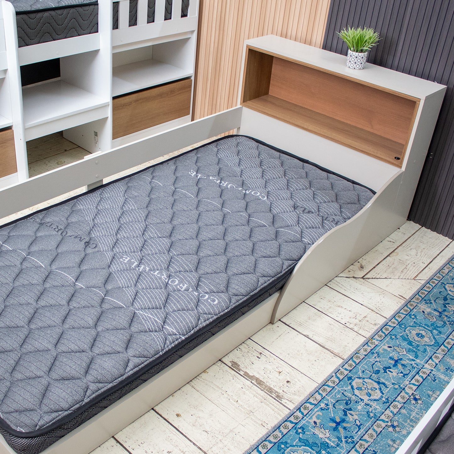 Cama Montessori con luz led 1 Pza Hoga Lille Arena