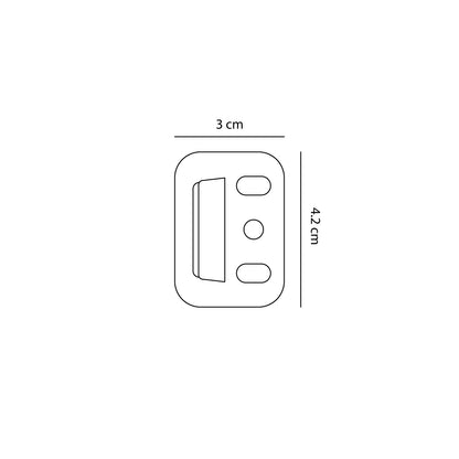 Pack de 100 Unidades de Clips Montaje Panel PVC (WPC)