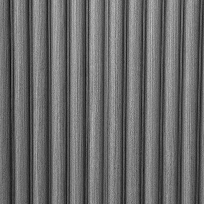 Panel Pvc Revestimiento Acanalado 2,9m x 15 cm x 15mm Gris Oak