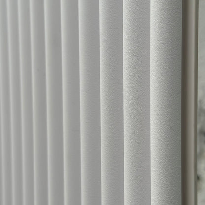 Panel Pvc Revestimiento Acanalado 2,9m x 15 cm x 15mm Blanco