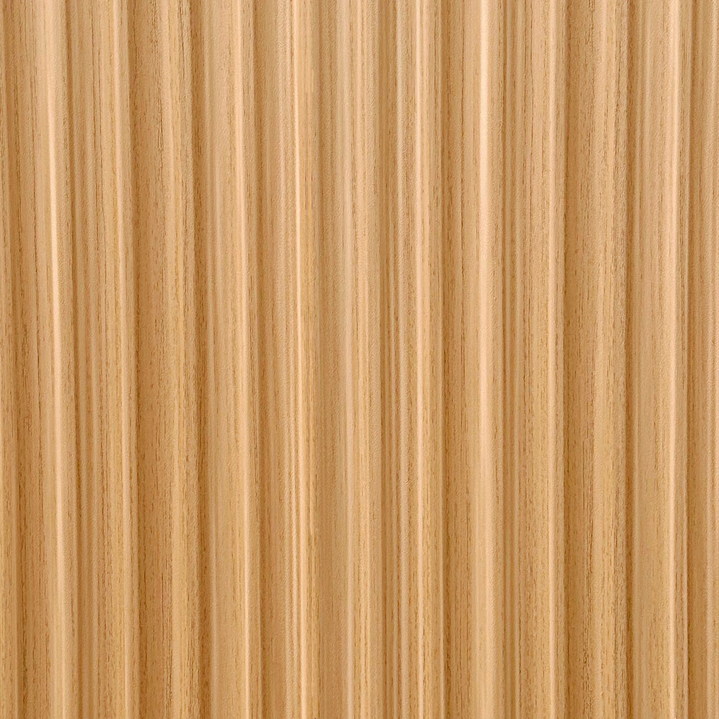 Panel Pvc Revestimiento Cóncavo 2,9m x 20 cm x 12mm Bamboo