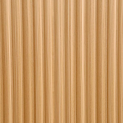 Panel Pvc Revestimiento Cóncavo 2,9m x 20 cm x 12mm Bamboo
