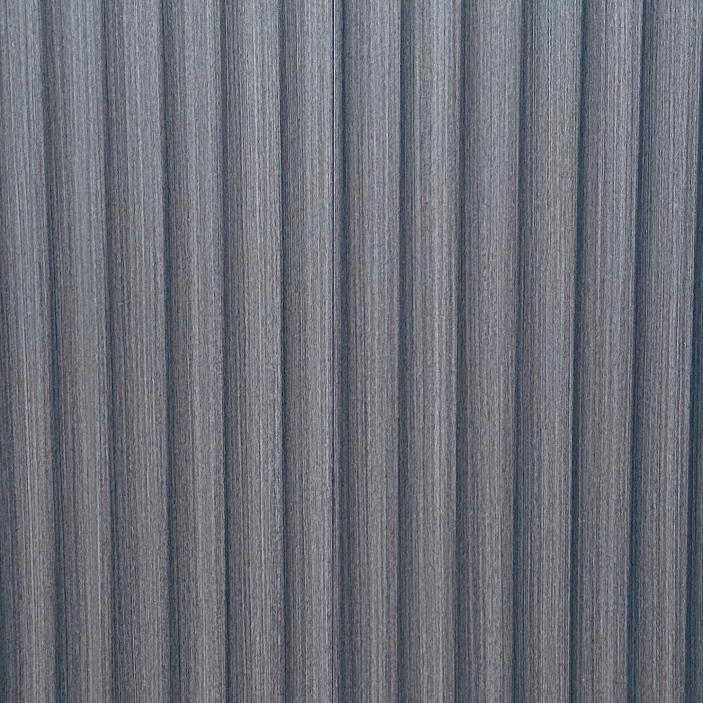 Panel Pvc Revestimiento Cóncavo 2,9m x 20 cm x 12mm Gris Oak
