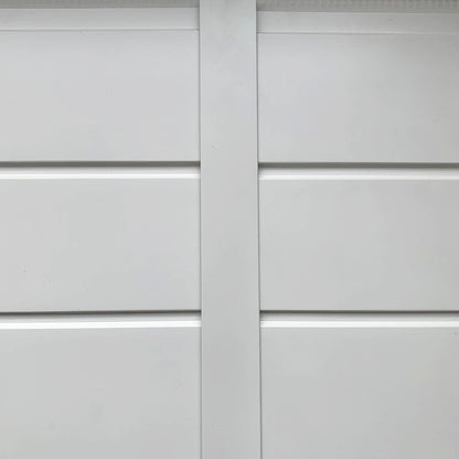 Perfil H Metálico Unión Metal Siding Revestimiento Exterior 300cm Blanco