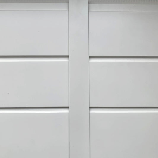 Perfil H Metálico Unión Metal Siding Revestimiento Exterior 300cm Blanco