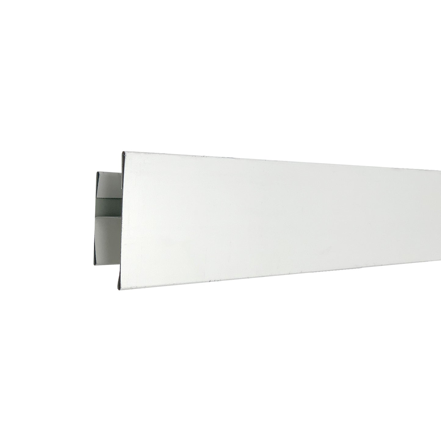 Perfil H Metálico Unión Metal Siding Revestimiento Exterior 300cm Blanco