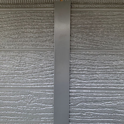 Perfil H Metálico Unión Metal Siding Revestimiento Exterior 300cm Titanio