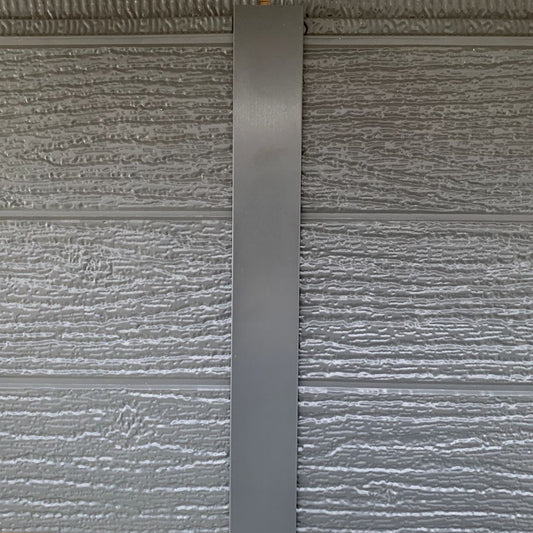 Perfil H Metálico Unión Metal Siding Revestimiento Exterior 300cm Titanio