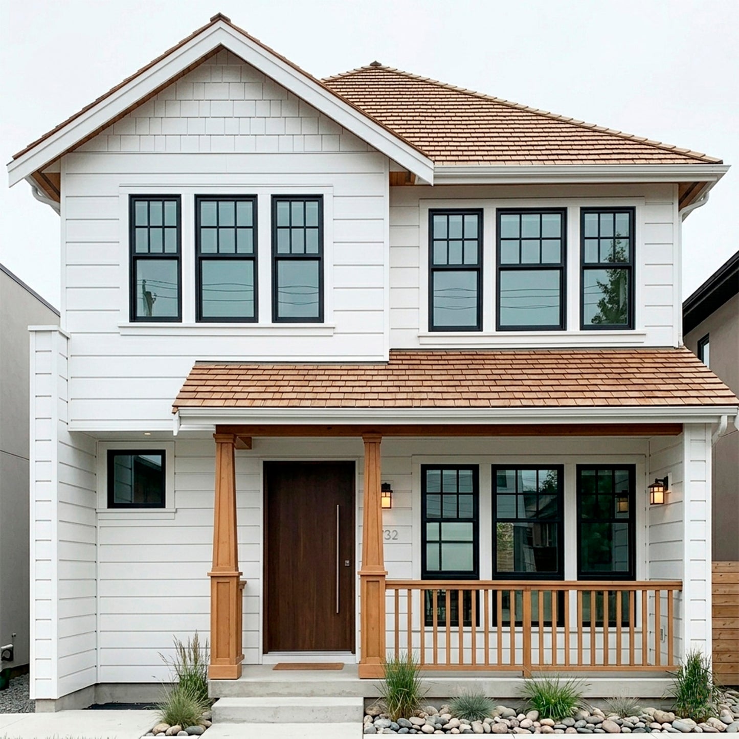 Panel Metal Siding Revestimiento Exterior 2,9m x 38 cm x 16mm Blanco