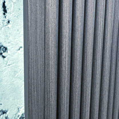 Perfil Ángulo Terminación Wall Panel 25mm x 2,9 mt Gris Oak