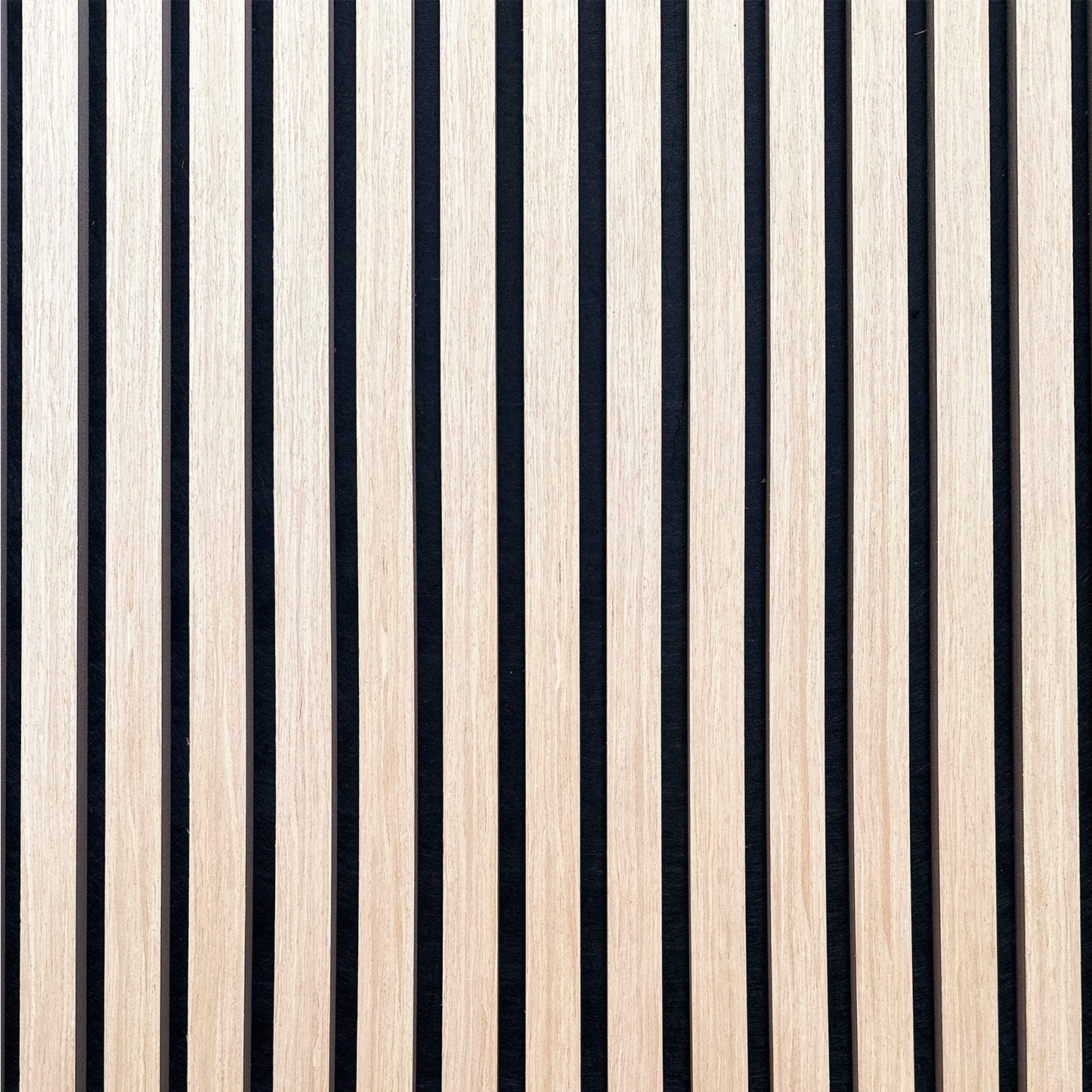 Panel Acústico Revestimiento MDF PET 2,4m x 60 cm x 22 mm Blanco Oak