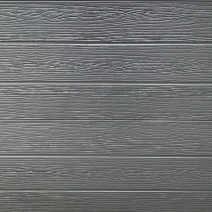 Panel Metal Siding Revestimiento Exterior 2,9m x 38 cm x 16mm Titanio