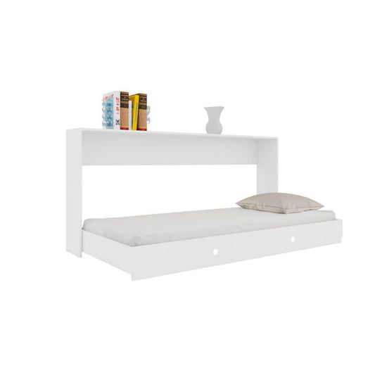 Cama Plegable Horizontal 1 Plaza América Blanco