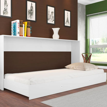 Cama Plegable Horizontal 1 Plaza América Blanco