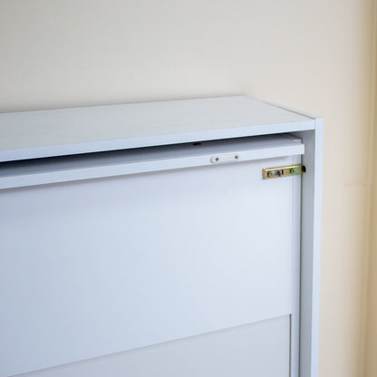 Cama Plegable Horizontal 1 Plaza América Blanco
