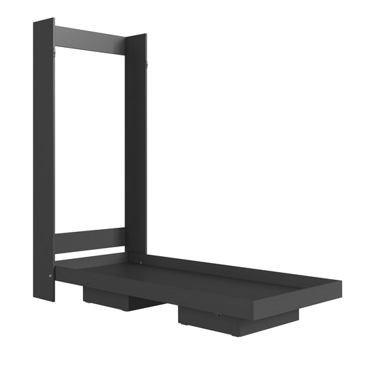 Cama Plegable Vertical 1 Pza Hoga Vancouver Gris