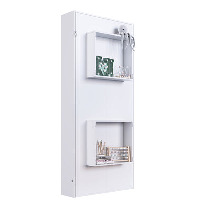 Cama Plegable Vertical 1,5 Pzas Hoga Vancouver Blanco