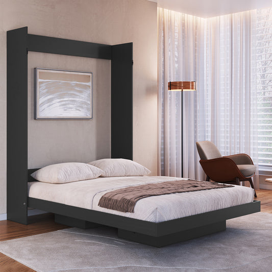 Cama Plegable Vertical 2 Pzas Hoga Vancouver Gris