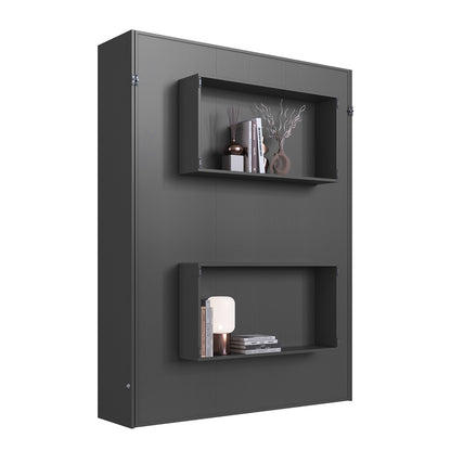 Cama Plegable Vertical 2 Pzas Hoga Vancouver Gris