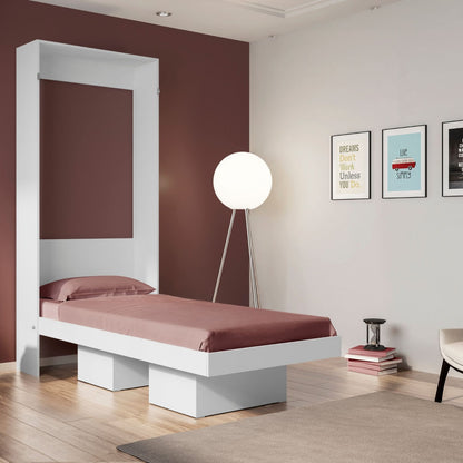 Cama Plegable Vertical 1 Plaza Manhattan Blanco