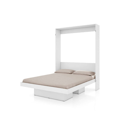 Cama Plegable Vertical 2 Plazas Manhattan Blanco