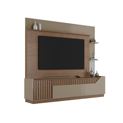 Centro de Entretenimiento Rack Tv 75" Dallas Rústico Fendi