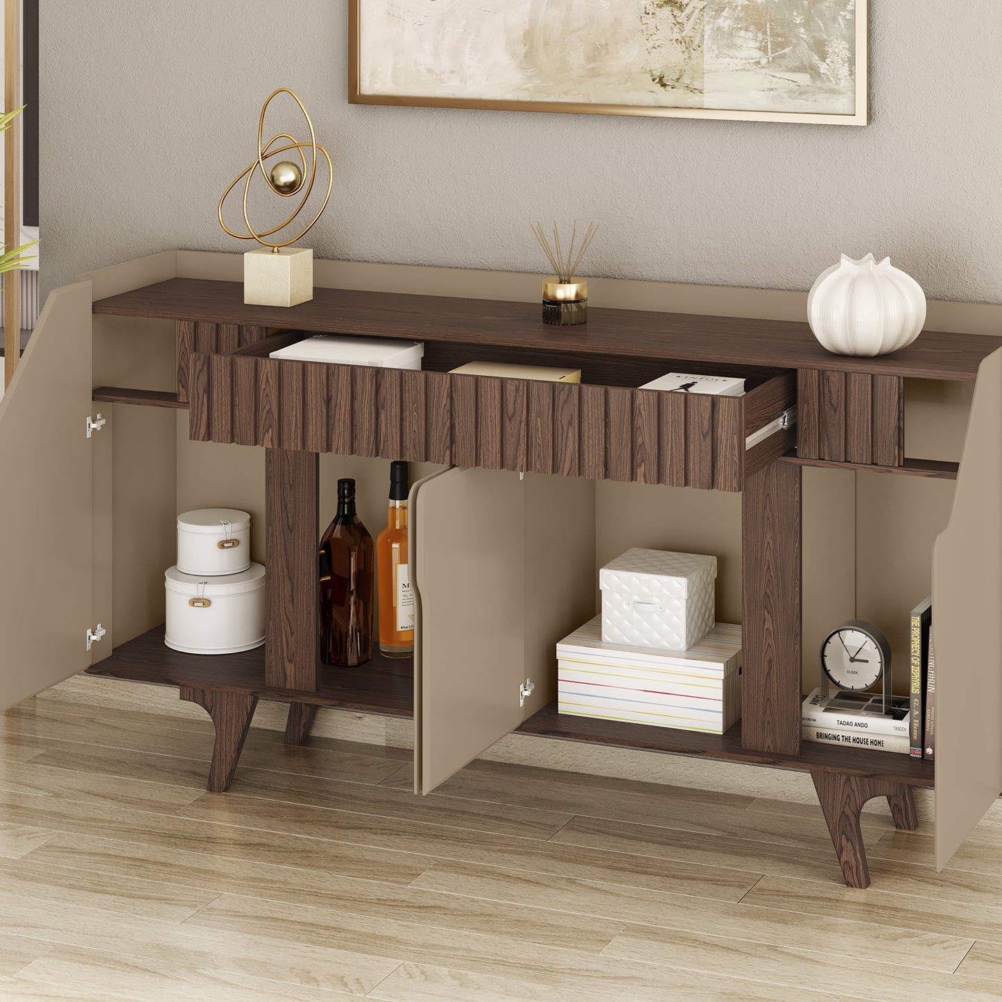 Aparador Buffet Danubio Fendi Roble