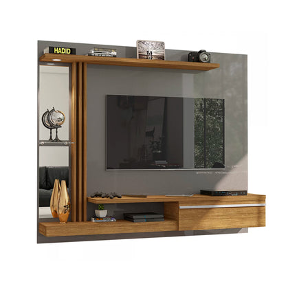 Panel Rack Tv 55" Denver Titanium Canela