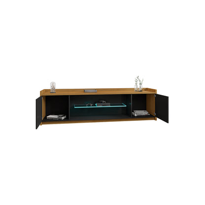 Rack Tv 82" Doha Negro Canela