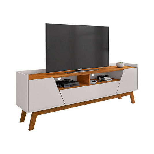 Rack Tv 70" Florencia Blanco Invierno Natural