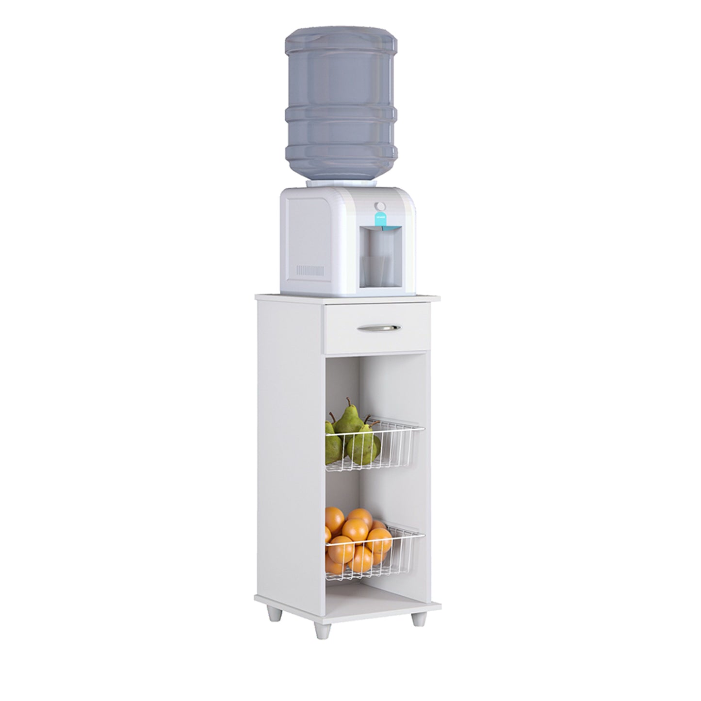 Mueble de Cocina Frutero 1 Cajón Hoga Ágata Blanco