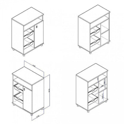 Mueble de Cocina Amanda Blanco