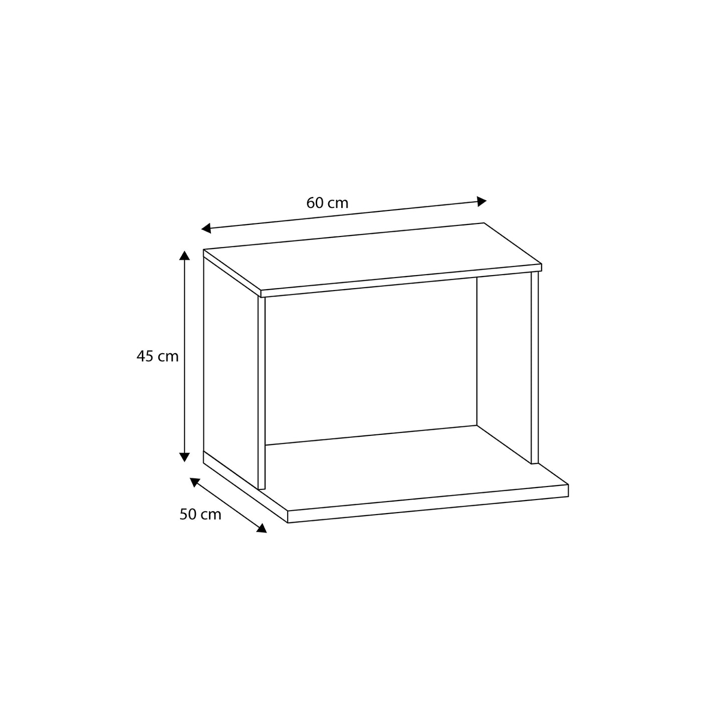 Mueble de Cocina para Microondas Maxxi Nogal