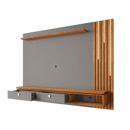 Panel Rack Tv 80 Hanover Titanium Natural