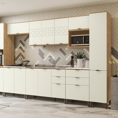 Mueble de Cocina para Microondas Lotus Castaño