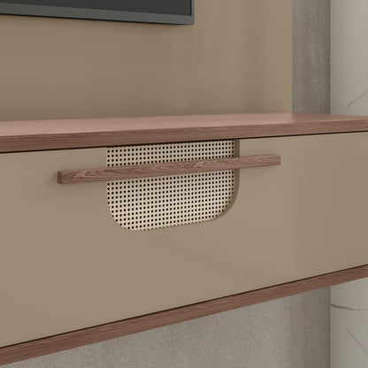Panel Rack Tv 65" Hoga Jeri Rústico Fendi