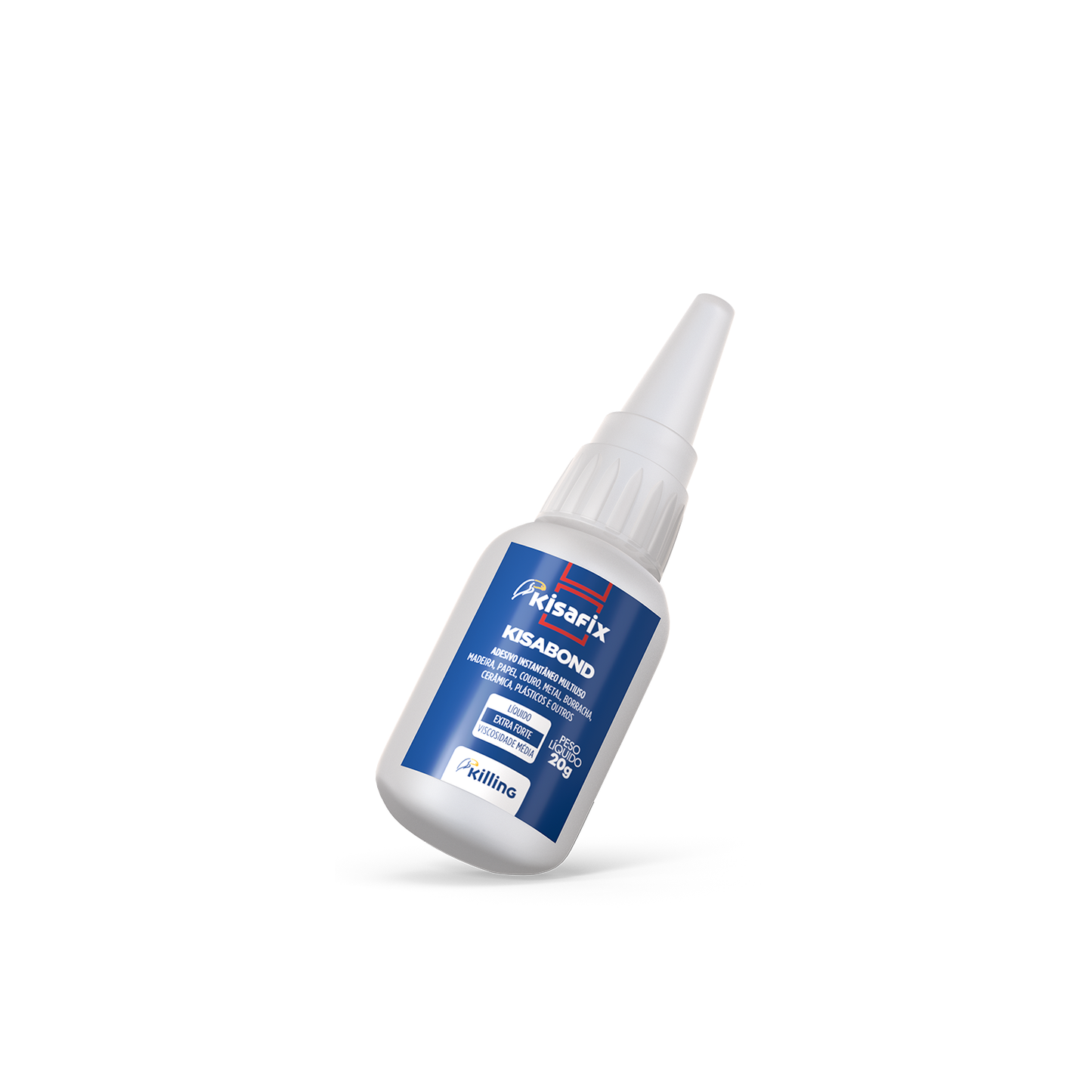 Caja 20 un - Kisabond Pegamento de Contacto Instantaneo Extra fuerte 20g Killing