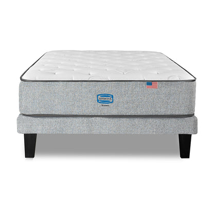 Cama Simmons Dreamer 1,5 Plazas Plata