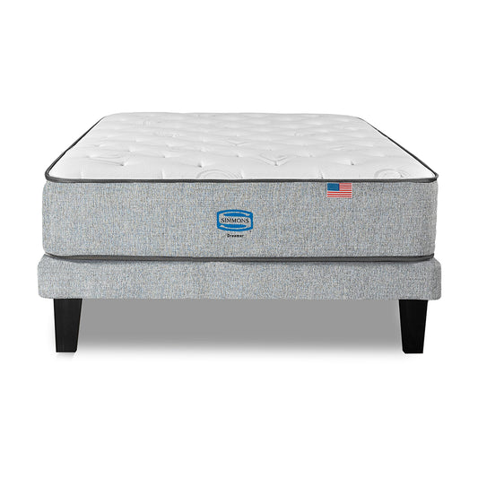Cama Simmons Dreamer 1,5 Plazas Plata