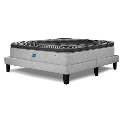 Cama Lownest Simmons Sky King B/D Plata