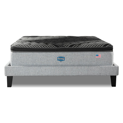 Cama Lownest Simmons Sky King B/D Plata