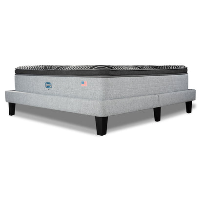 Cama Lownest Simmons Sky King B/D Plata